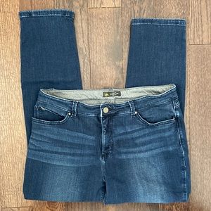 Lee slim fit skinny leg mid rise jeans